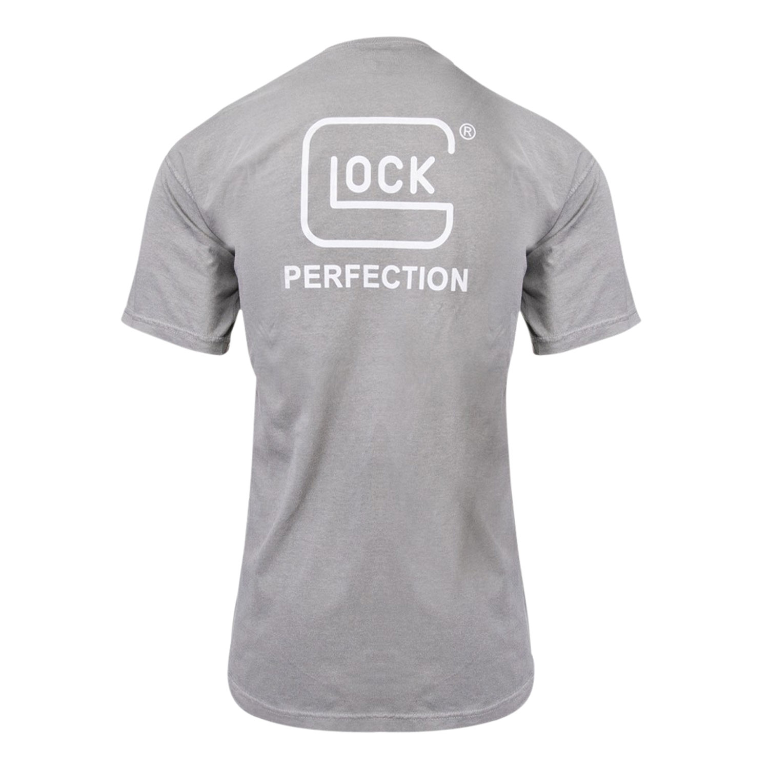 Glock AA75143 Perfection T-Shirt Gray Small Short Sleeve-img-1