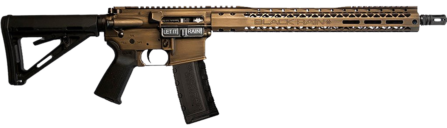 Black Rain Ordnance Spec+ Fusion 5.56 NATO 16 in Bronze Battleworn 30+1