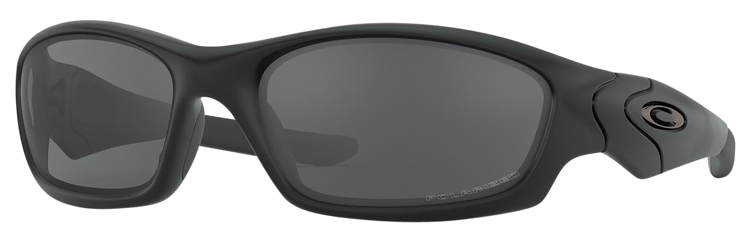 Oakley (LUXOTTICA) Straight Jacket Gray High Definition Polarized Matte Black