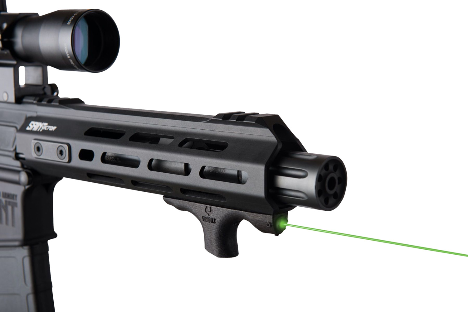 Viridian 9120031 HS1 Green Laser Hand Stop, M-LOK, Black, Polymer