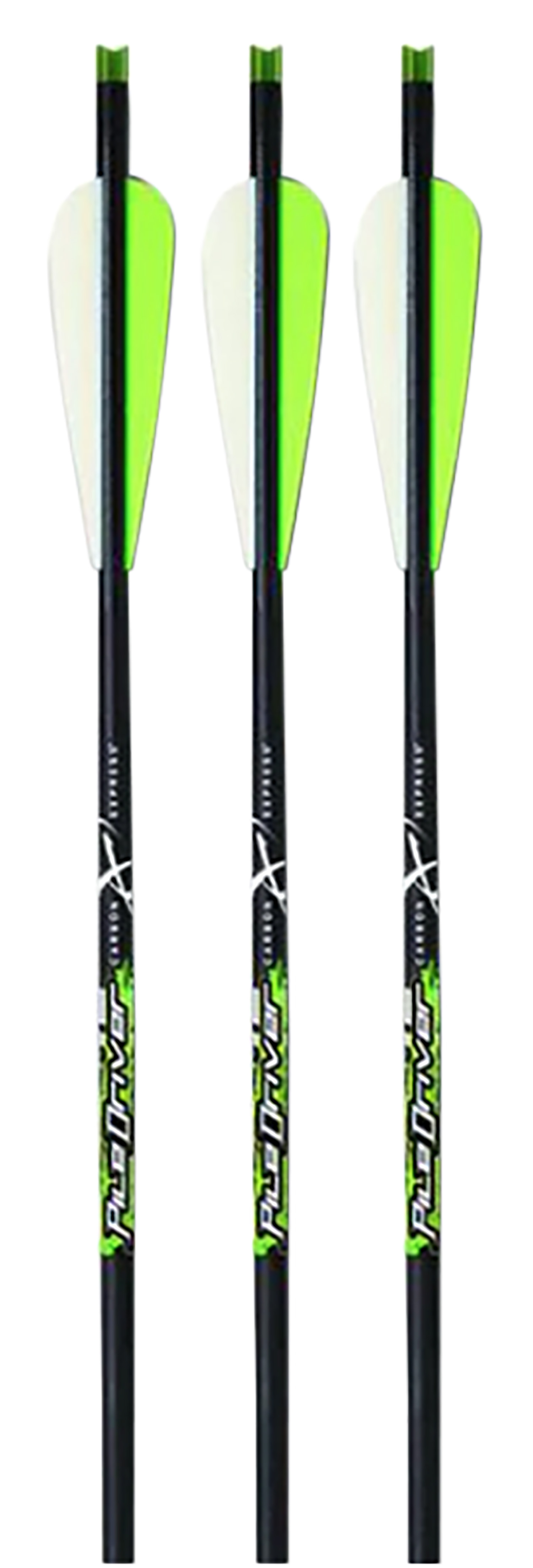 Carbon Express 52148 Piledriver Crossbolt Green 20 Carbon Fiber 3 Pack