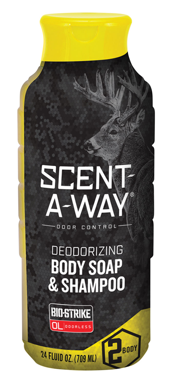 Scent-A-Way 100090 Bio-Strike Body Wash/Shampoo Odor Eliminator Odorless...-img-0