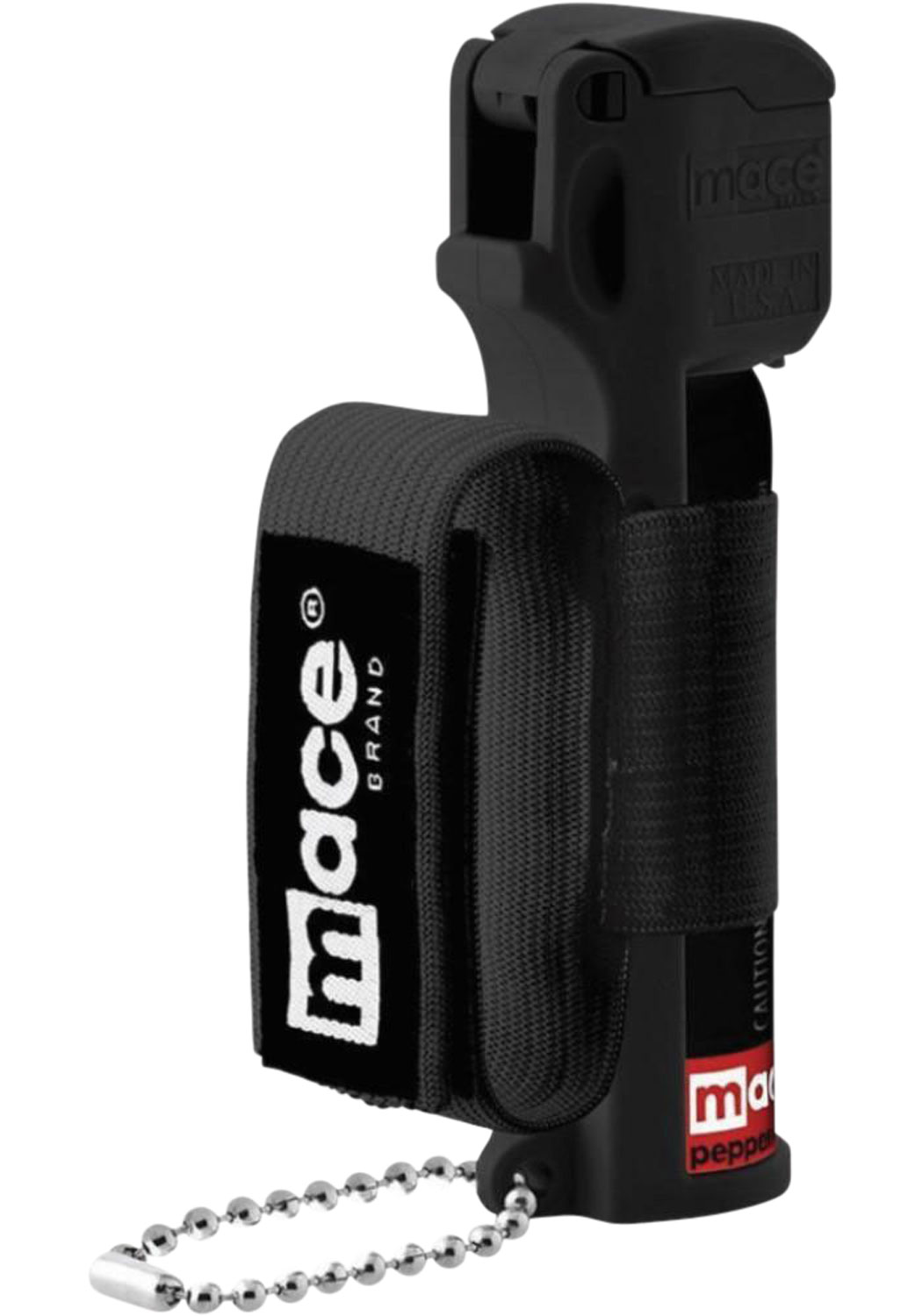 MSI Mace 80765 Sport Pepper Spray - Adjustable Strap, 12 ft Range, .64 oz - Black, OC Pepper