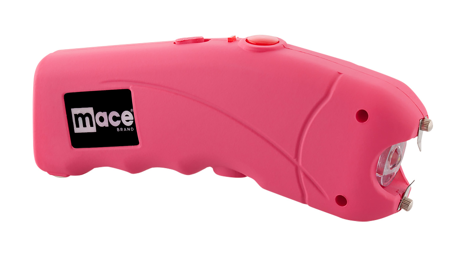 Mace 80814 Ergo Stun Gun w/ Holder Pink Rubber