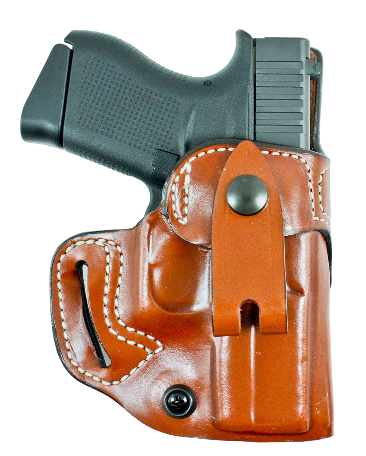 DeSantis 159TA8JZ0 Osprey Tan Leather Holster IWB/OWB for Sig P365