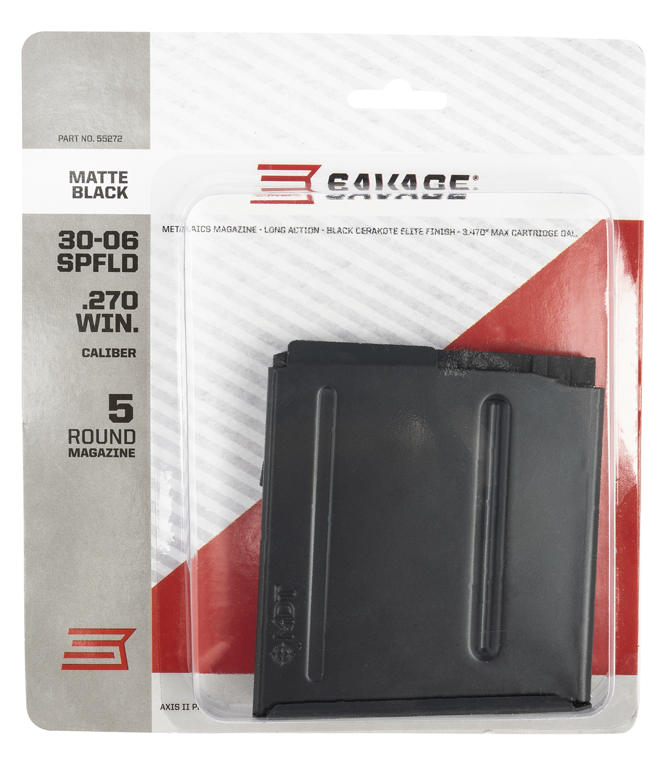 Savage Arms Axis II 5rd 270 Win/30-06 Springfield Detachable Magazine - SAVAGE ARMS - MULTI