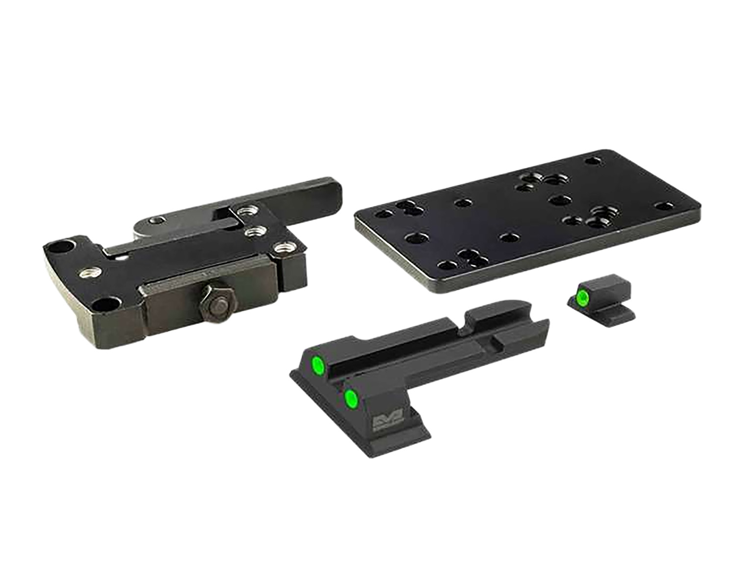 Meprolight USA 88071504 Micro RDS Adapter Quick Detach Black ML88070504