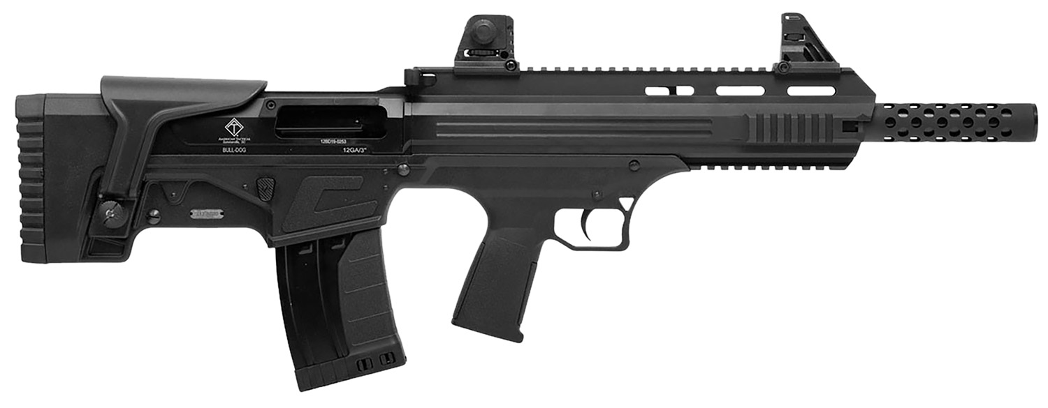 ATI ATIG20BDB Bulldog  20 Gauge 3 16 5+1 Black Steel Barrel, Black Aluminum Receiver, Picatinny Rail, Black Fixed Bullpup Stoc & Grip