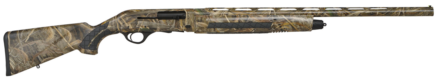 Escort HEXX122805M5 XtremeMax  Full Size 12 Gauge Semi-Auto 3.50" 4+1 28" Realtree Max-5 Vent Rib Barrel, Grooved Aluminum Receiver, Fixed Realtree Max-5 Synthetic Stock, Right Hand