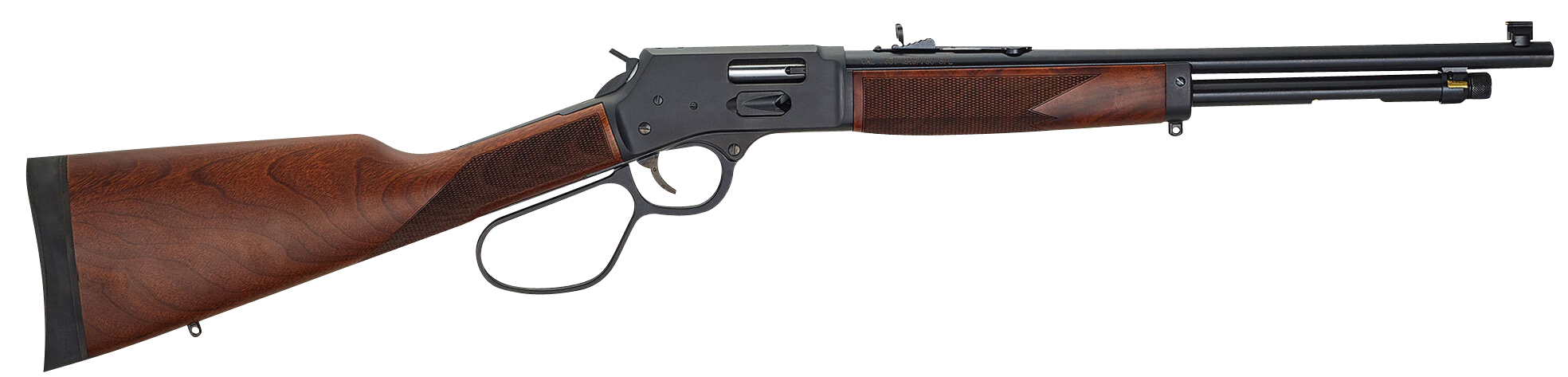 Henry H012GCR Big Boy Carbine Side Gate Full Size 45 Colt (Long Colt) 7+1 16.50" Blued Steel Barrel, Blued Steel Receiver, American Walnut Wood Stock Right Hand