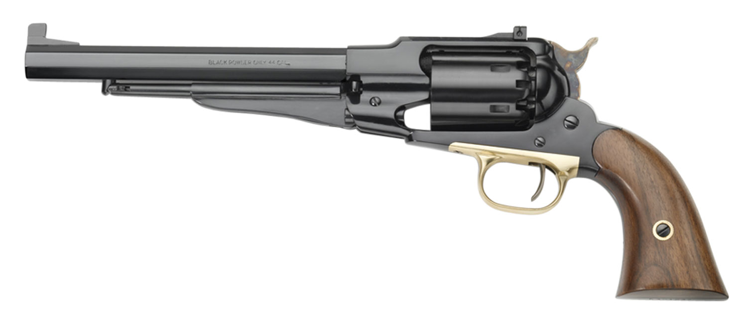 Pietta PF58STT448 1858 Remington Target Model 44 Cal 6rd 8" Blued-img-0