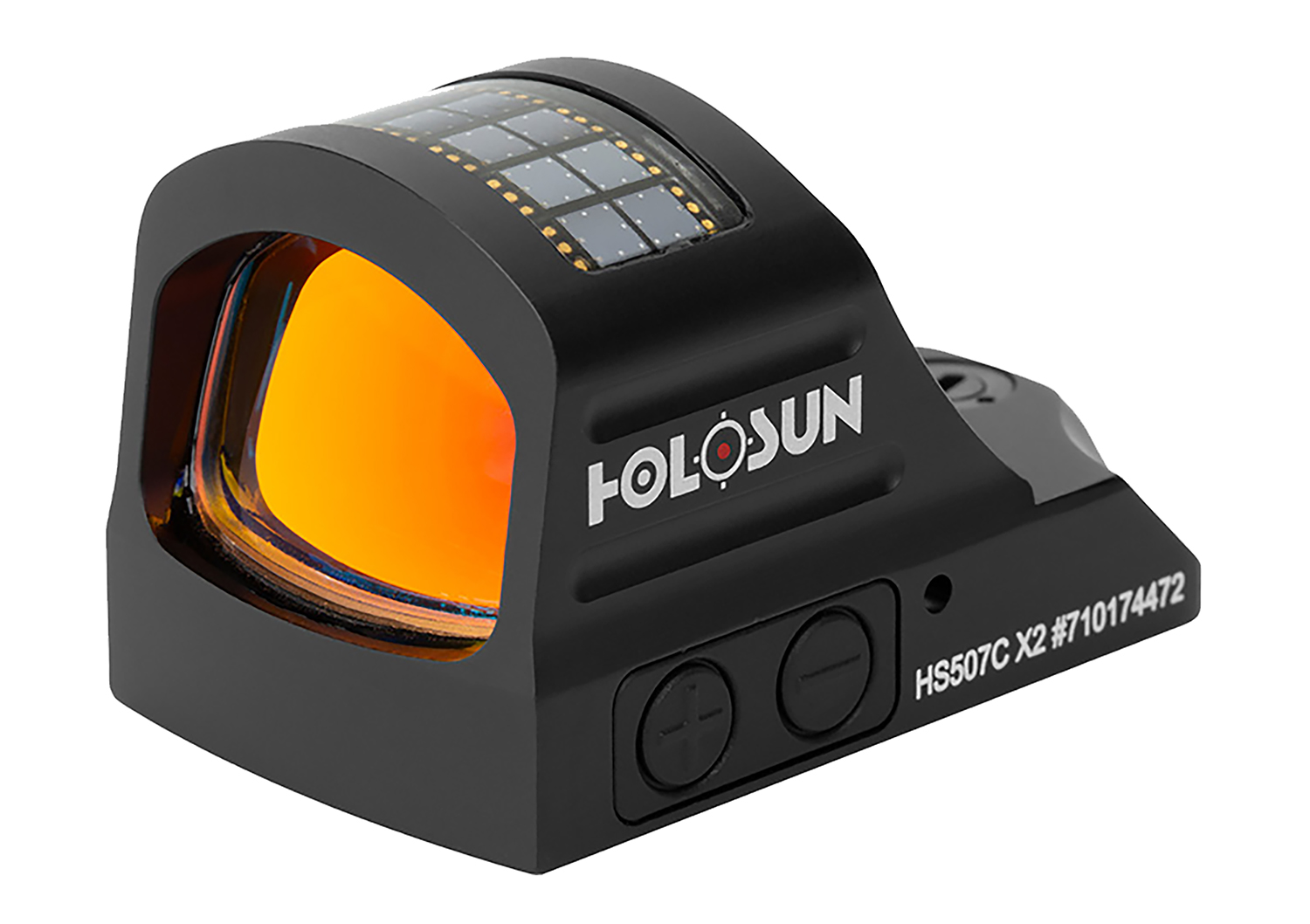 Holosun HS507CX2 507  Black Anodized 1 x 0.63 x 0.91 2 MOA Red Dot/32 MOA Circle Multi Reticle