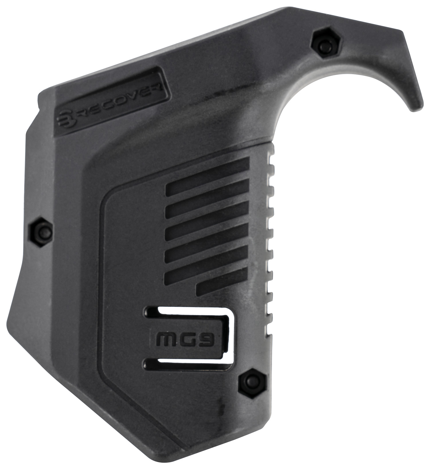 Recover Tactical MG9 Angled Mag Pouch Black Polymer, Picatinny Rail ...