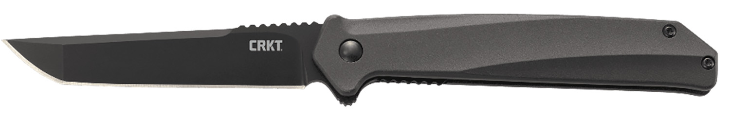 CRKT K500GKP   HELICAL  BLACK WITH D2 BLADE STEEL