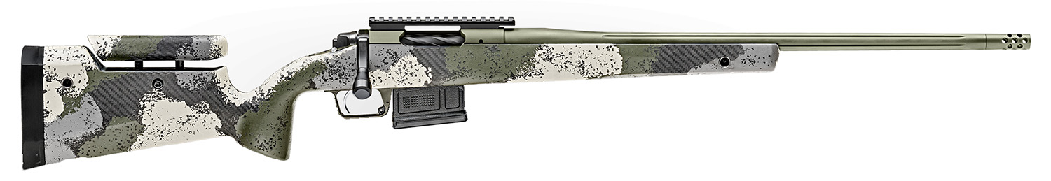 Springfield Armory BAW92265CMGA 2020 WayPoint  6.5 Creedmoor 5+1 22" Evergreen Camo Hybrid Profile w/Adjustable Cheek Comb Stock Mil-Spec Green Cerakote Right Hand