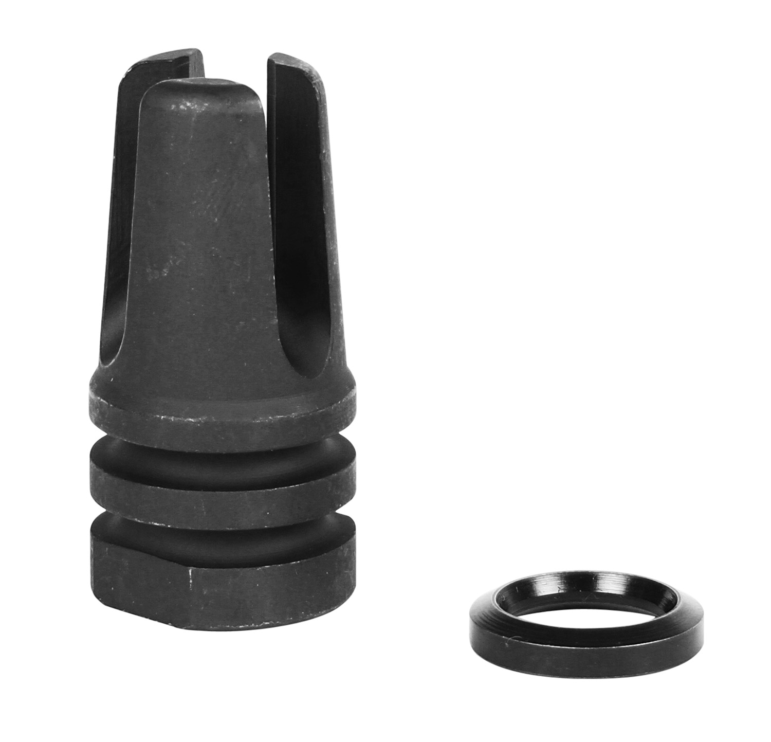 LBE Unlimited Three Prong Flash Hider with Crush Washer 556NATO Fits AR15