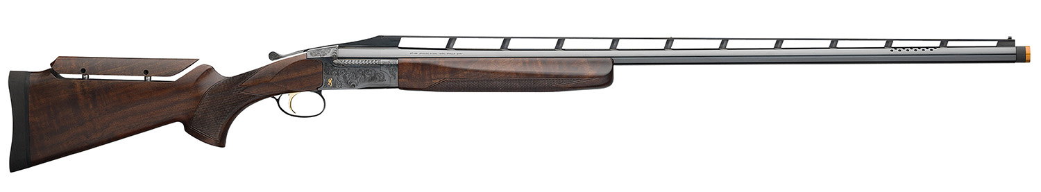 Browning BT-99 Plus 12 Gauge Shotgun 32" Barrel Blued Ported Engraved Black Walnut Adjustable Comb Stock Hull Ejector Pachmayr Decelerator XLT Recoil Pad