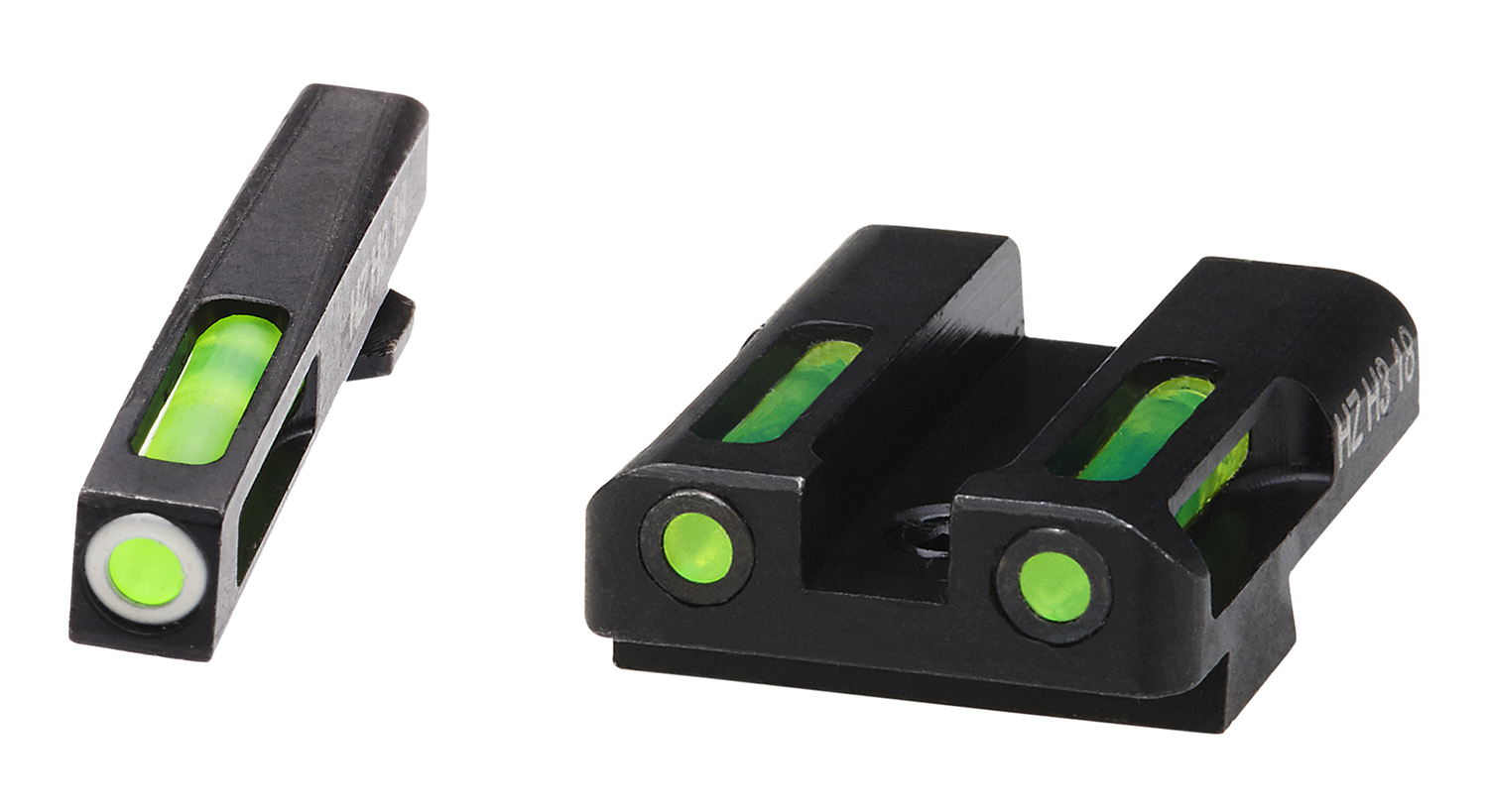 HiViz GLN329 LiteWave H3 Tritium/LitePipe Glock 45 ACP/10mm Sight Set-img-0