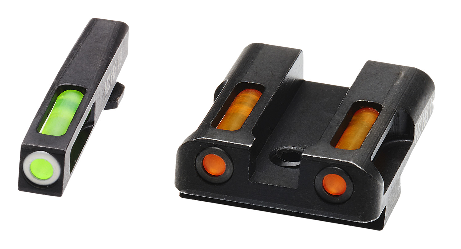 HiViz GLN429 LiteWave H3 Tritium/LitePipe Glock 45 ACP/10mm Sight Set-img-0