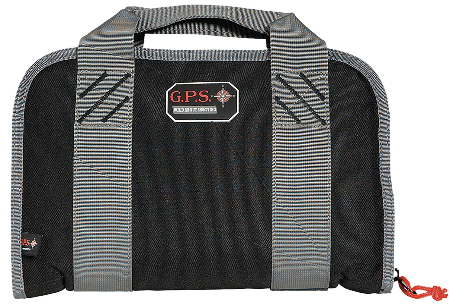 G-Outdoors Inc. Pistol Case Black Soft Up To 2 Compact Pistols GPS-1107PCCB