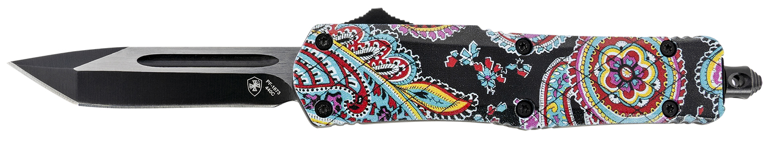 Templar SQT231 Quilt Gen II 2.69" OTF Tanto Black Oxide 440C Blade