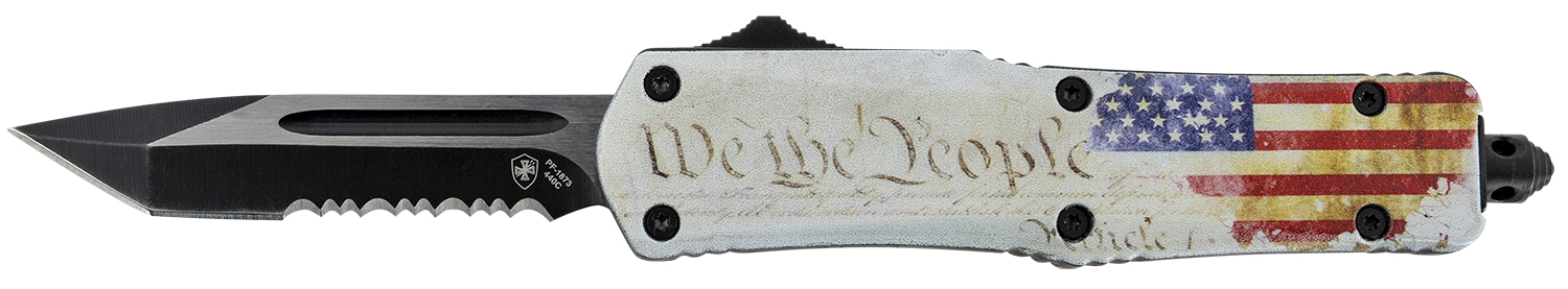 Templar SWTP531 We The People Gen II 2.25" OTF Tanto Knife Black Blade