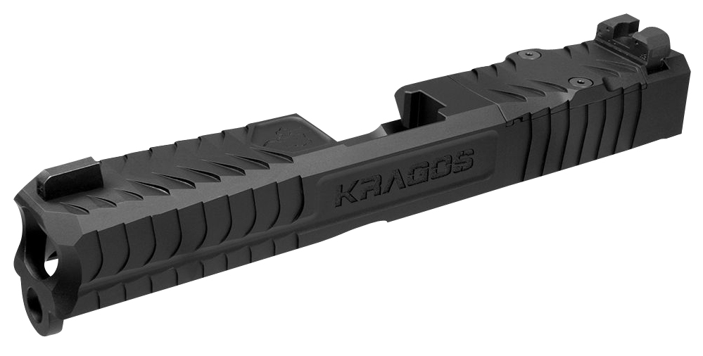 CMC Triggers SLD193GRMR Kragos Glock 19 Gen3 Slide RMR Cut Black DLC