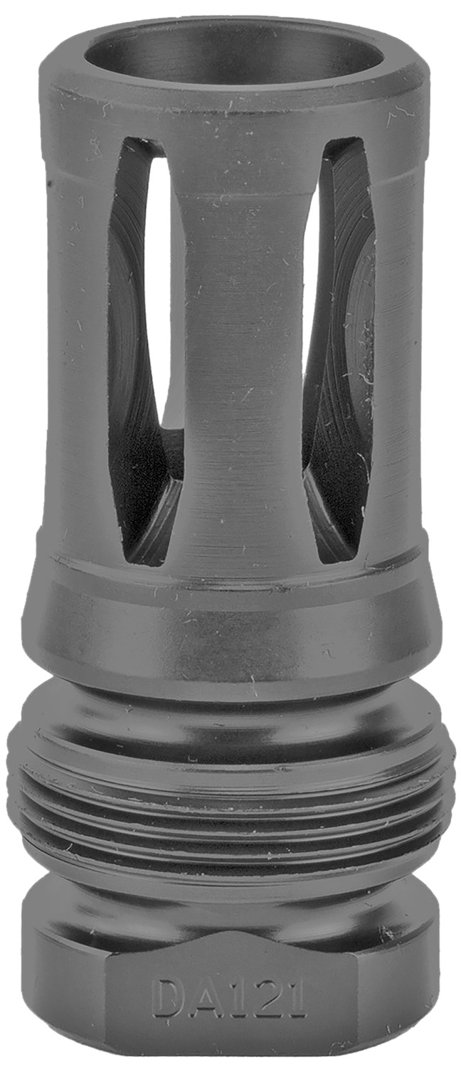 Dead Air DA121 Xeno Flash Hider Black Nitride 4140 Steel with 1/2"-28 tpi Threads, 2.16" OAL & .99" Diameter — Lowest ever