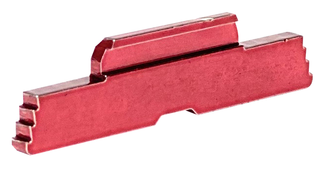 Cross Armory CRG5SLRD Slide Lock Extended for Glock Gen1-5/P80 Red Steel