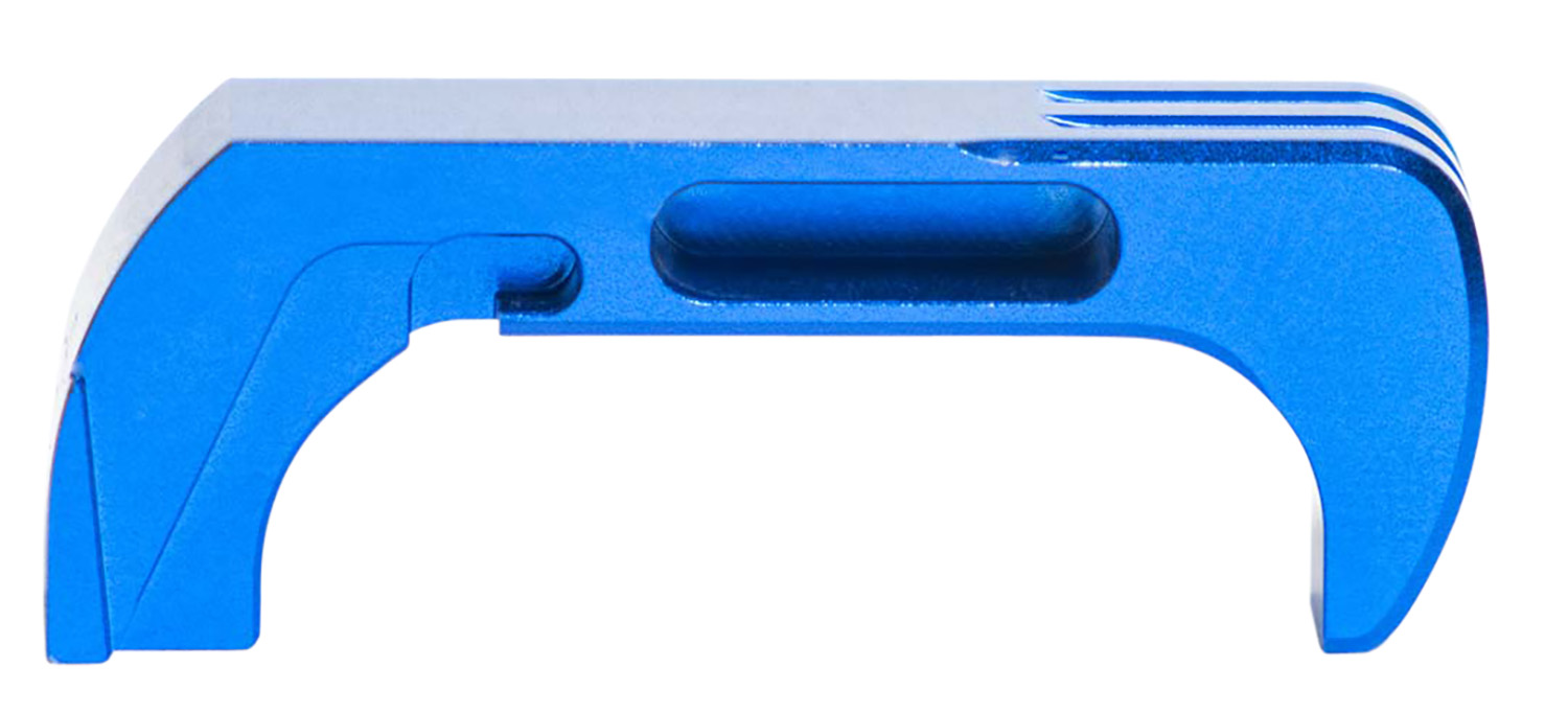 Cross Armory Crg5mcbl Mag Catch Extended Compatible W Glock Gen4-5 Blue 