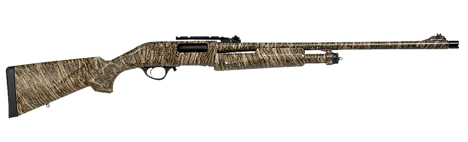 Escort Field Hunter Turkey Pump Action Shotgun 410 Gauge 26" Barrel 3" Chamber 4+1 Mossy Oak Bottomland - ESCORT - 410 GAUGE