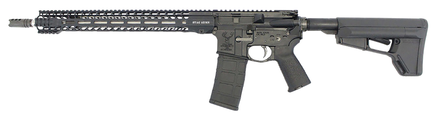 Stag Arms STAG15010611 Stag 15 3Gun Elite 5.56x45mm NATO 18" 30+1 Black-img-0