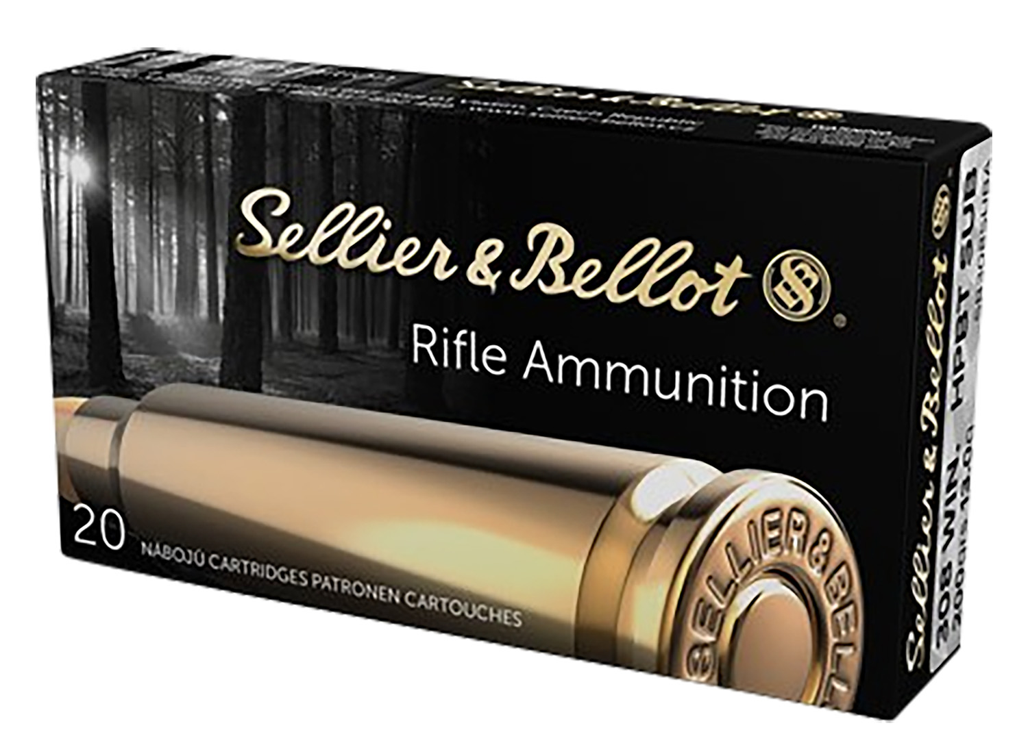 Magtech SB762SUBA 308 Win 200gr HPBT Subsonic Rifle Ammo 20/Box