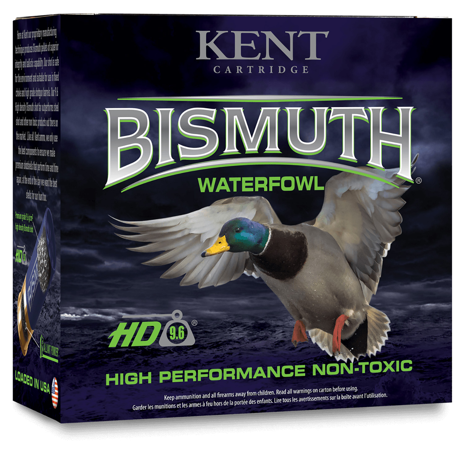 Kent Cartridge B123W405 Bismuth Waterfowl 12 Gauge 3” 1 3/8 oz 5 Shot...