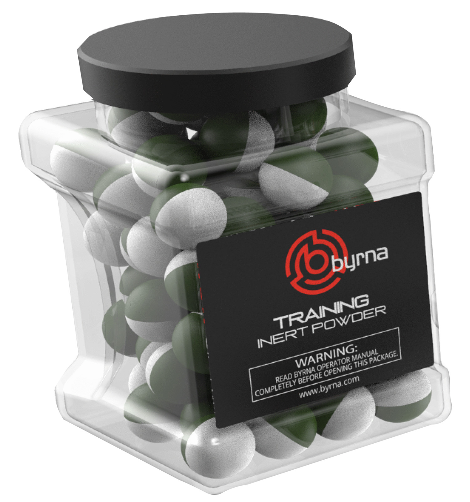 Byrna Technologies IP68302 Home Defense Inert Practice Projectiles 3.2 grams 95ct