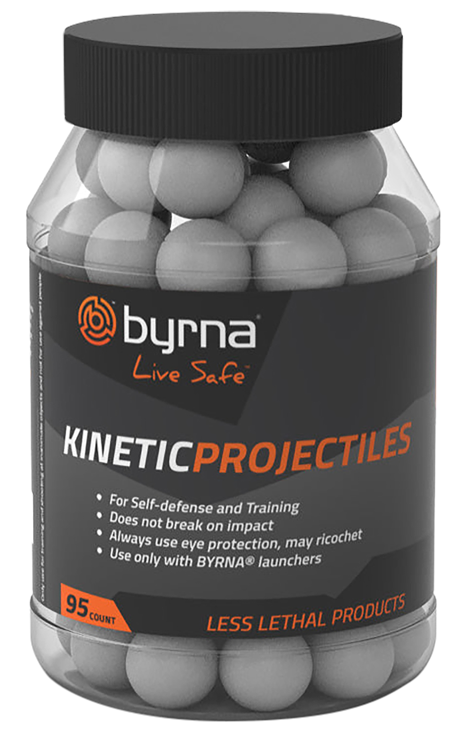 Byrna Technologies SP68302 Home Defense Kinetic Practice Projectiles 3.2-img-0