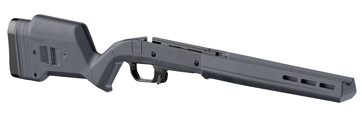 Magpul MAG1069-GRY-LT Hunter 110 Stock, Adjustable, Stealth Gray, Left Hand