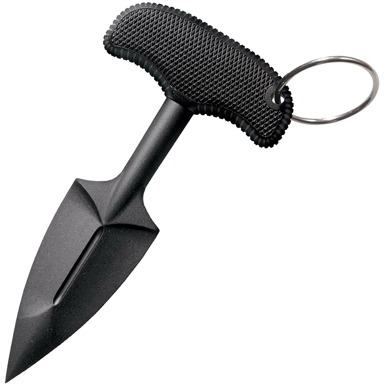 Cold Steel 92FPB FGX Push Blade II 2.25 Fixed Plain Black Griv-Ex Blade/Black Kray-Ex Handle