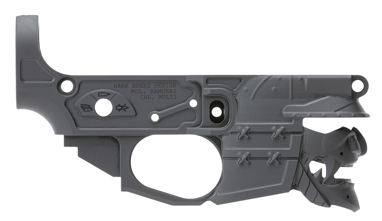 Spikes STLB630 Rare Breed Samurai Multi-Caliber 7075-T6 Lower Receiver