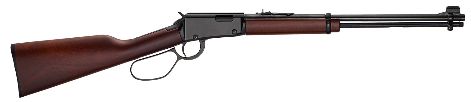 Henry H001LL Classic Large Loop 22 Short, 22 Long or 22 LR Caliber with 15LR/17L/21Short Capacity, 18.50 Barrel, Black Metal Finish & American Walnut Stock Right Hand (Full Size)