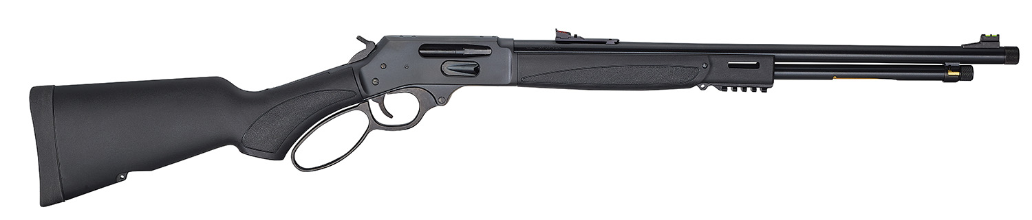 Henry H009X X Model  Full Size 30-30 Win 5+1 21.37 Blued Barrel, Blued Steel Receiver, Black Synthetic Stock Right Hand
