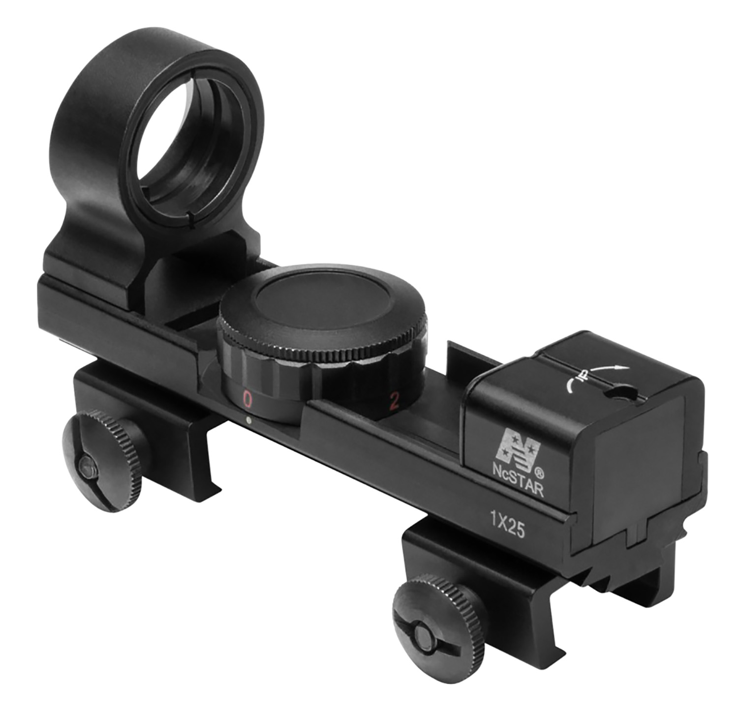 NcStar DAB Red Green Dot Optic – Flawless 1x Reflex Optic 4 NcStar DAB Red Green Dot Optic alternate view