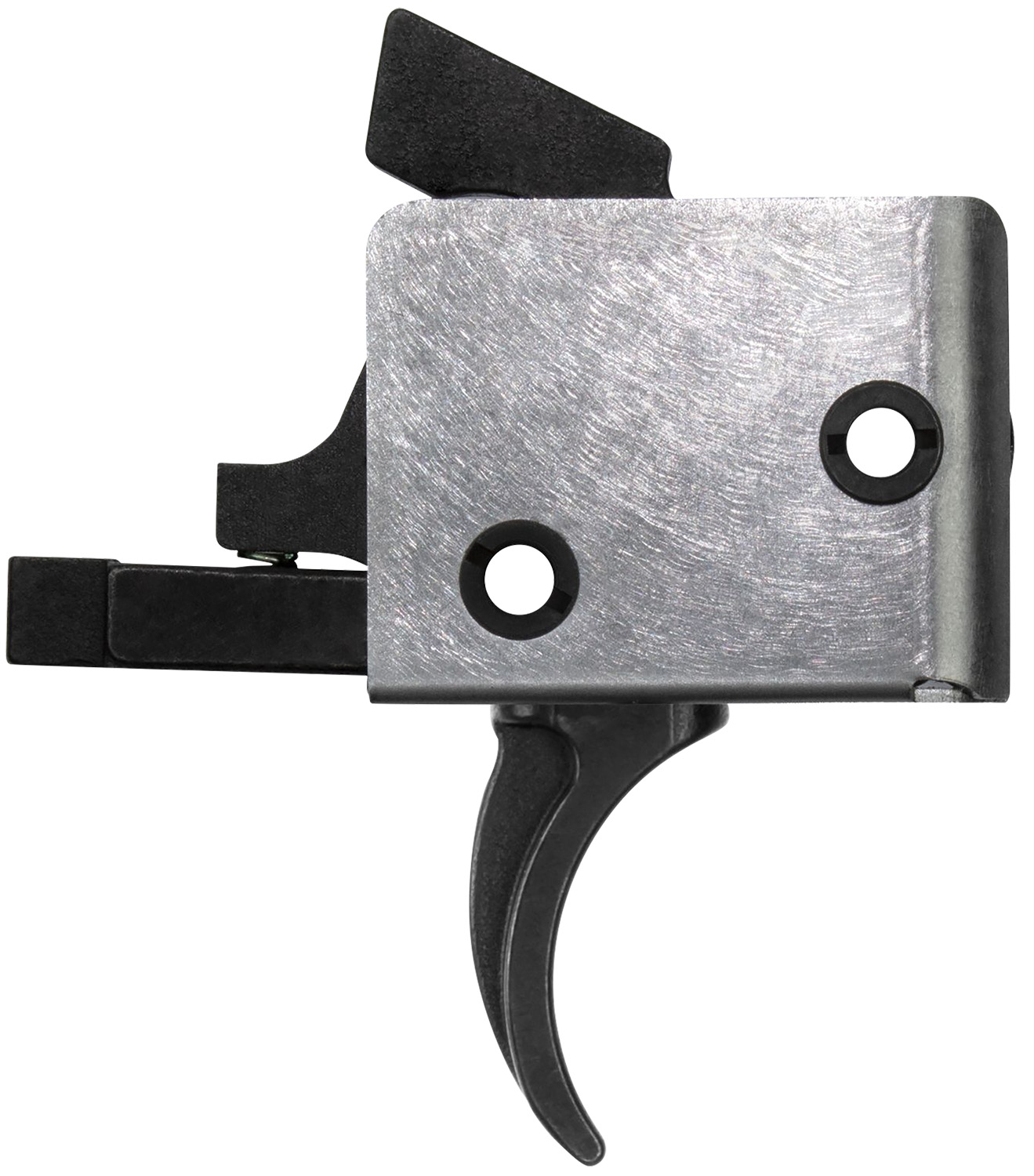 CMC Triggers 91505 Drop-In  Single-Stage Curved Trigger w/ 3-3.50 lbs Draw Weight & Black Finish
