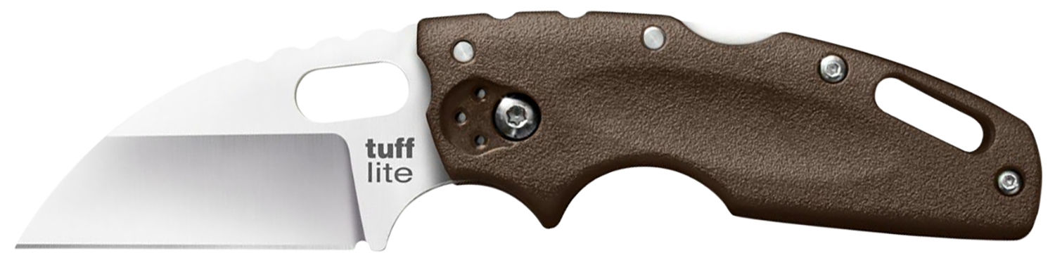 Cold Steel CS20LTF Tuff Lite 2.5" AUS-8A Blade, Dark Earth Griv-Ex Handle