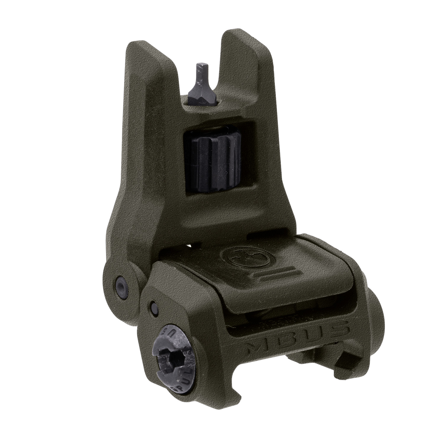Magpul MAG1166-ODG MBUS 3 Sight Front  Olive Drab Green Flip Up AR-10/AR-15/M4/M16/M110/SR-25 Magpul MAG1166-ODG MBUS 3 Sight Front  Olive Drab Green Flip Up AR-10/AR-15/M4/M16/M110/SR-25