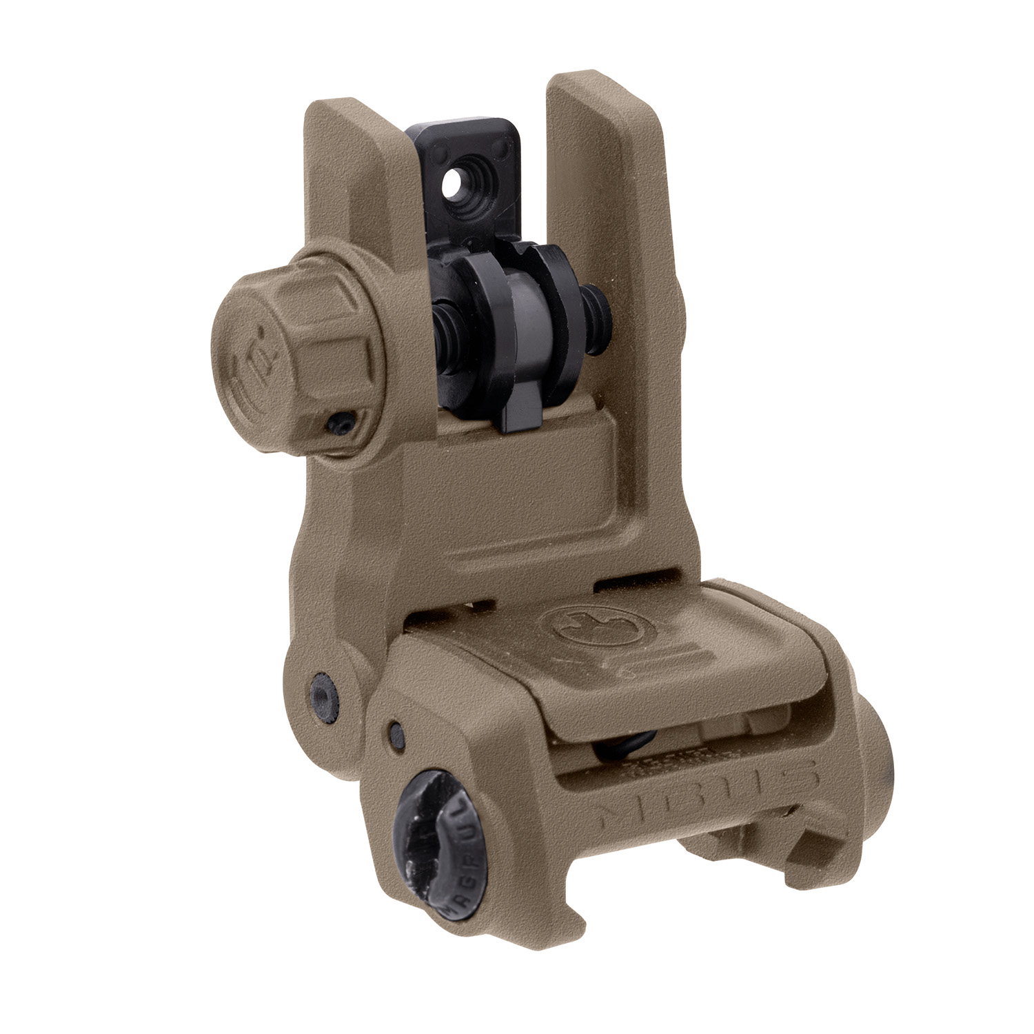 Magpul MAG1167-FDE MBUS 3 Sight Rear  Flat Dark Earth Flip Up for AR-10/AR-15/M4/M16/M110/SR-25 Magpul MAG1167-FDE MBUS 3 Sight Rear  Flat Dark Earth Flip Up for AR-10/AR-15/M4/M16/M110/SR-25