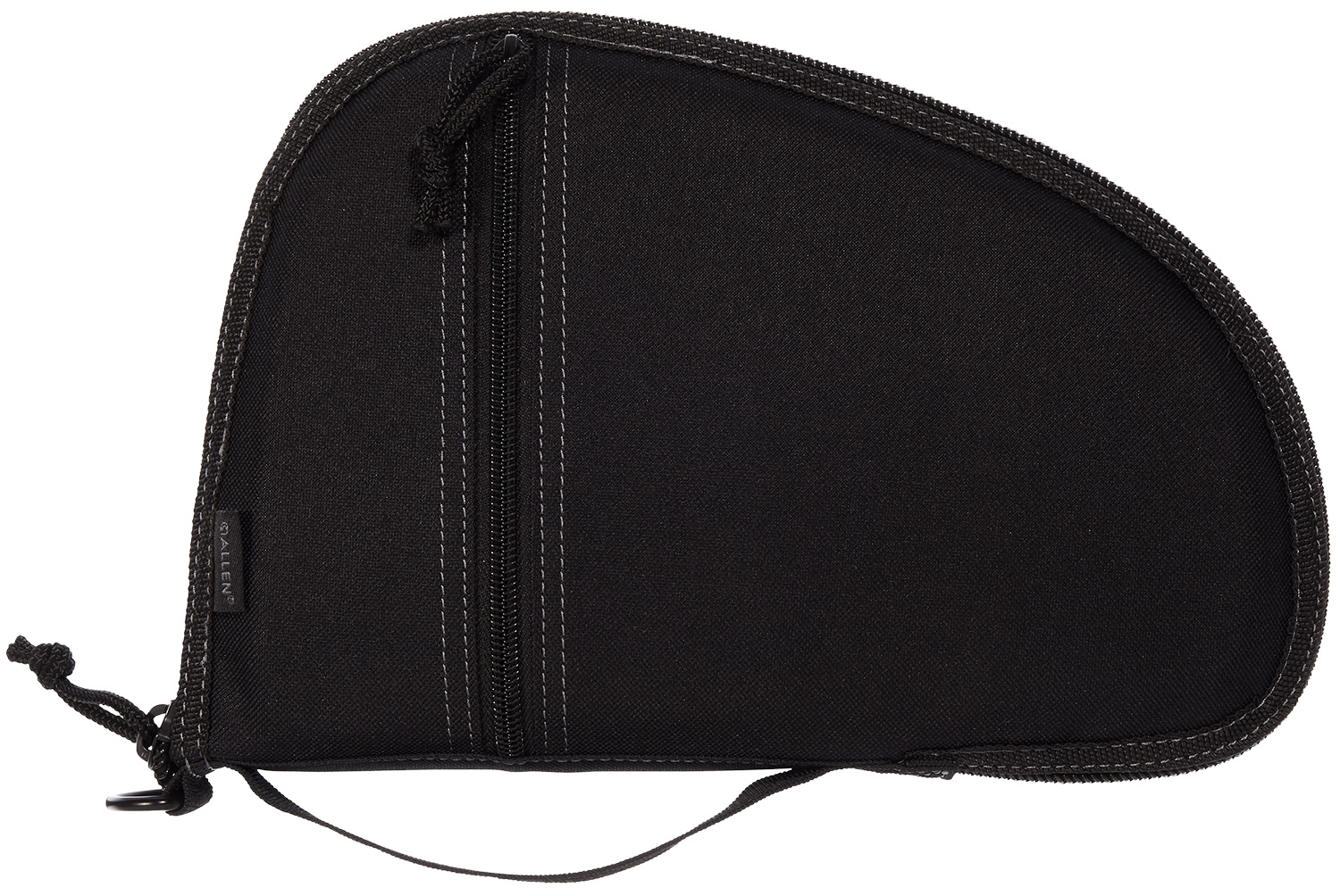 Allen 3616 Torrey Handgun Case Black Polyester, Small Accessory Pocket, Muzzle Pocket & Lockable Zipper 11.50 x 7.75 Exterior Dimensions