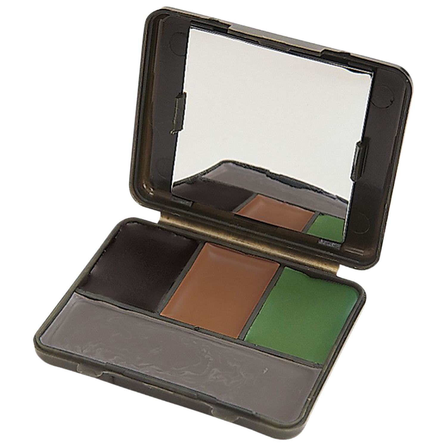 Vanish 6115 Compact Face Paint Black, Brown, Green and Gray-img-0