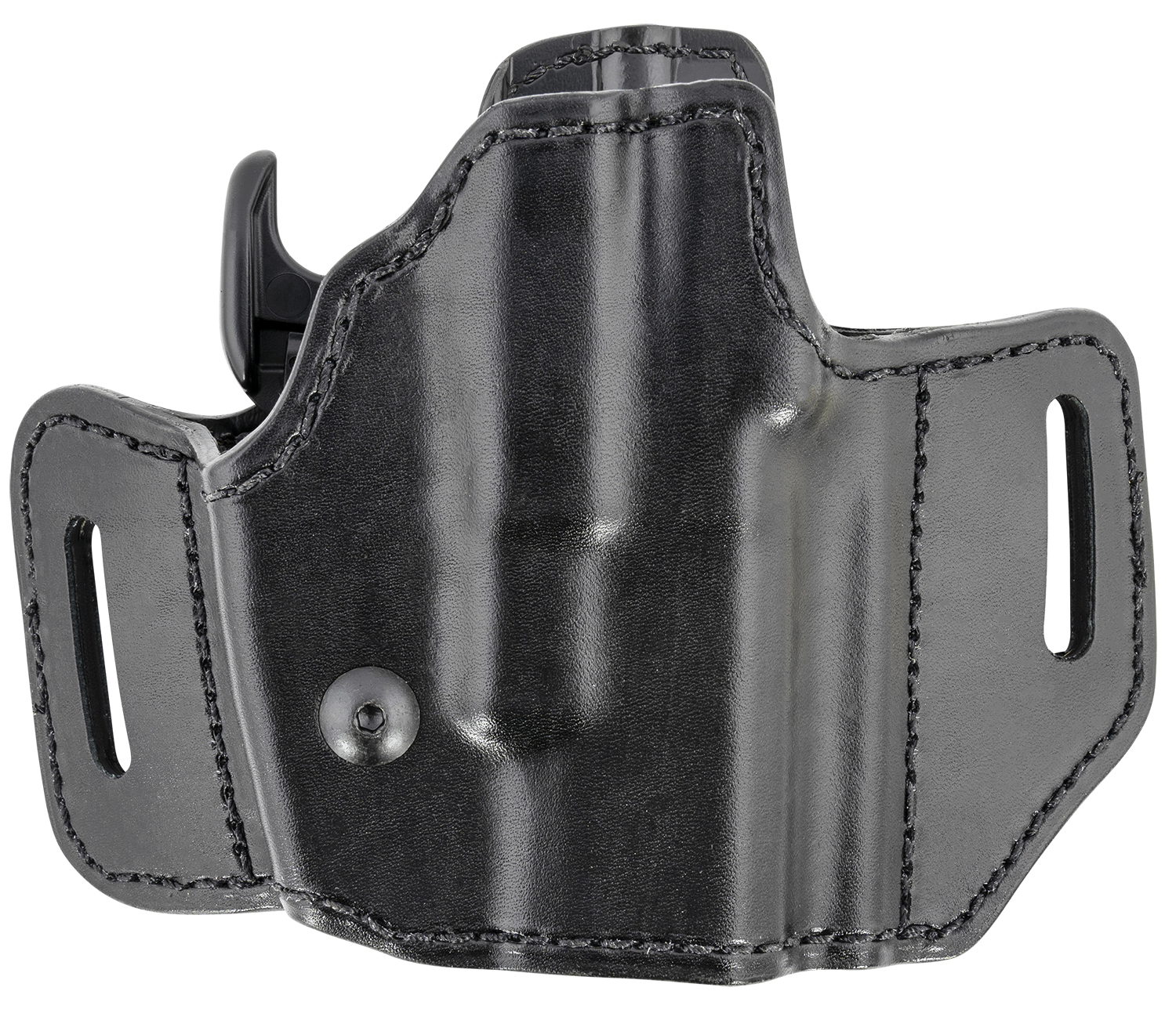 Bianchi 51831 Allusion Assent Pro-Fit OWB Size 11 Black Leather Belt Slide Compatible w/Glock 26/S&W M&P Shield/S&W M&P Compact/FN FNS Compact Belt Up to 1.50 Wide Right Hand Bianchi 51831 Allusion Assent Pro-Fit OWB Size 11 Black Leather Belt Slide Compatible w/Glock 26/S&W M&P Shield/S&W M&P Compact/FN FNS Compact Belt Up to 1.50 Wide Right Hand