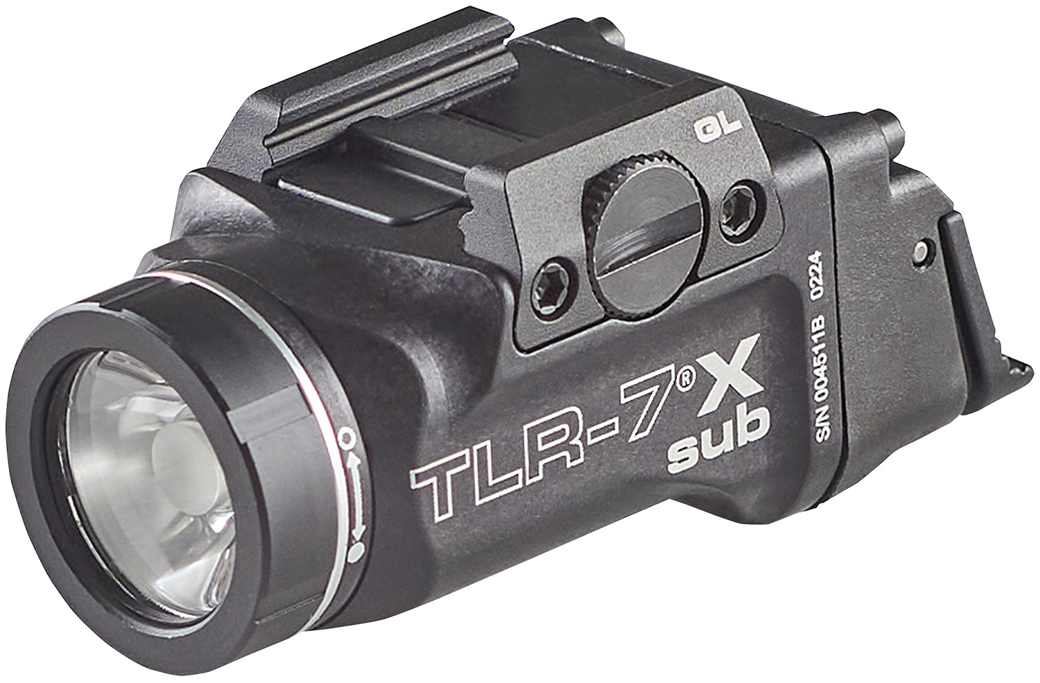 Streamlight 69400 TLR-7 X Sub  Black Anodized 500 Lumens  White LED Glock 43X MOS/48 MOS/43X/48